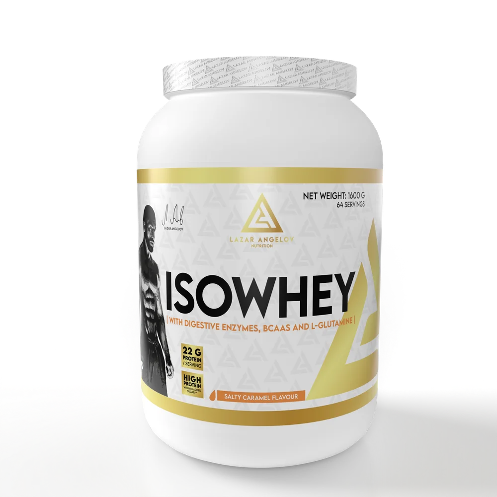 LA Nutrition IsoWhey protein isolate  powder Salty caramel - 1600g