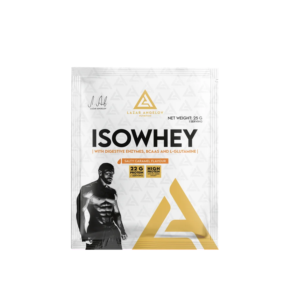 LA Nutrition IsoWhey protein isolate  powder Salty caramel - 25g